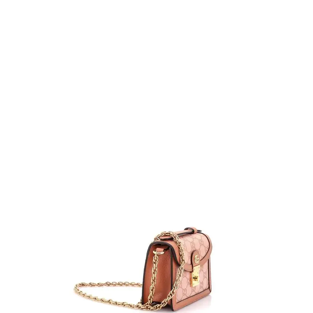 Gucci Ophidia Flap Top Handle Bag Gg #244767G10B - Picture 2 of 8
